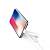 Кабель HOCO X31 USB (m)-Lightning (m) 1.0м 2.1A силикон держатель белый