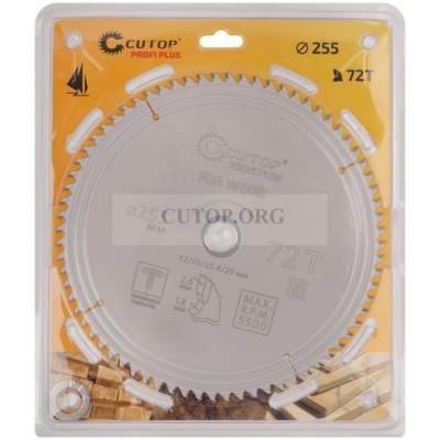 диск-пильный-по-дереву-72т-cutop-profi-plus-255-х-1826-х-323025420-мм