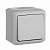 Legrand Quteo Сер Выключатель 1-клавишный IP44 10А