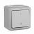 Legrand Quteo Сер Выключатель двухполюсный IP44