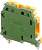 ABB M10/10.P Entrelec Клеммник винтовой до 10 мм.кв.зеленый земля