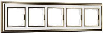 ramka-na-5-postov-bronza-belyy-wl17-frame-05-a037686_0002