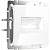 Розетка двойная Ethernet RJ-45 (белый)