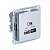 SE AtlasDesign Алюминий USB Розетка A + тип-C 45W высокоскор.заряд. QC,PD, мех.