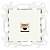 Simon 24 Слоновая кость Розетка RJ45 кат. 5е UTP
